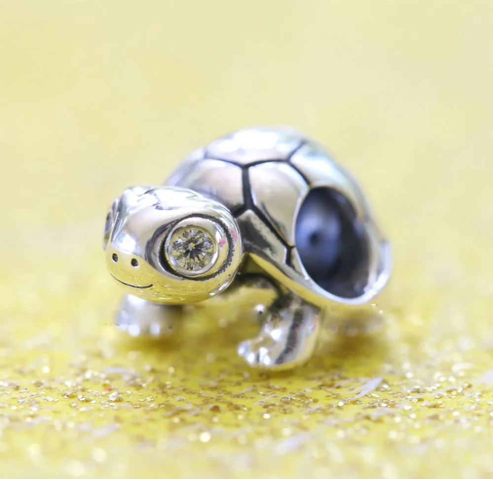 Bright eyed turtle shop charm