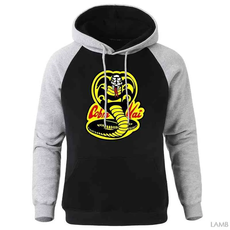 Cobra Kai DOJO Raglan Hoody Warm Fleece Male Sweatshirt For Street Hip Hop Korean Long Sleeve Casual Sleeveless Hoodie Gym W220221 From Misihan01 Vendor 11.51 DHgate.Com