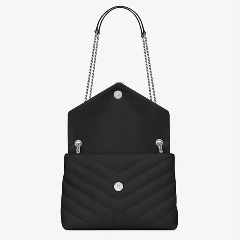 Damhandväska Axelväska Crossbody-väska Handväskor Damer Toalettpåse Crossbody-väskor Läder Clutch Ryggsäck Plånbok l#LOU01 STORLEK 25-32cm