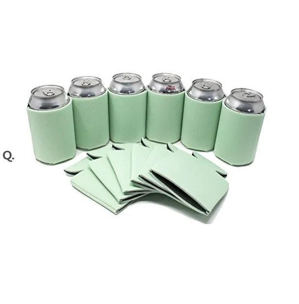 wholesale 330ml Beer Cola Drink Can Holders Bag Ice Sleeves Freezer Holders 12 couleur BBB14367