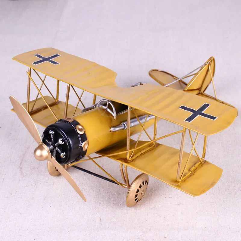 Save Big on Bulk Vintage Metal Plane Home Ornaments Aircraft Model Toys For  Children Airplane Miniature Models Retro Creative Home Decor T200710