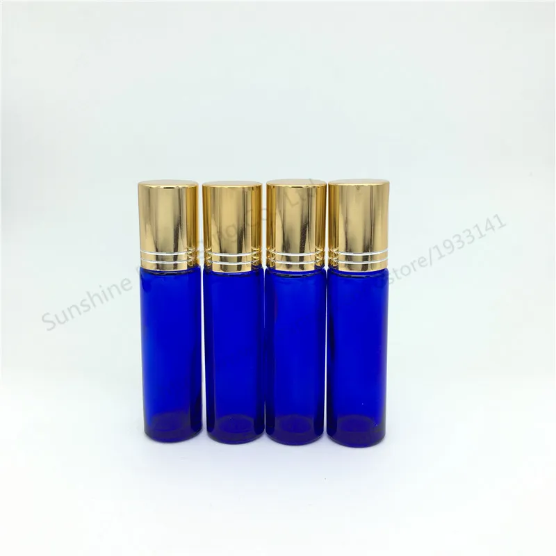 Free-shipping-3-x-10ml-essential-oil-glass-bottle-1-3-oz-blue-glass-roll-on (2)