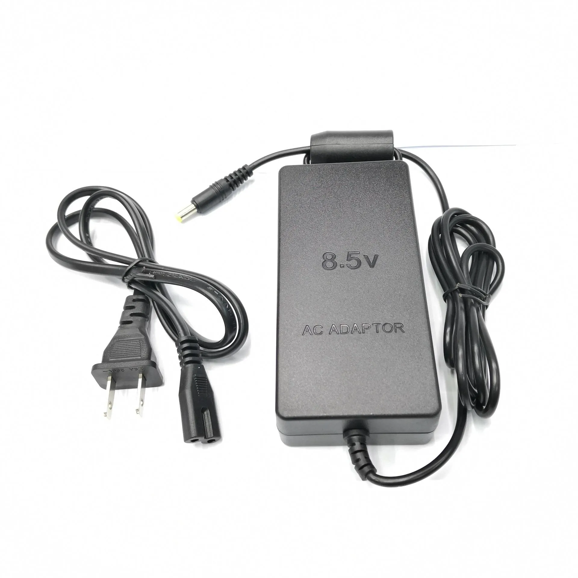 Substituição do adaptador de fonte de alimentação EU US Plug AC 100-240V para DC 8.5V 5.6A Cabo Console Carregador para Sony PlayStation2 PS2 70000