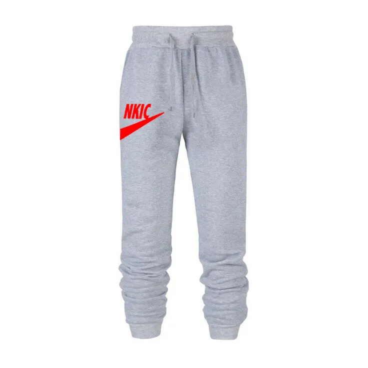 2022 Mannen Sport Running Broek Merk Logo Sweatpants Fitness Training Pant Mens Rechte Broek Trainingspak Jogging Sportkleding