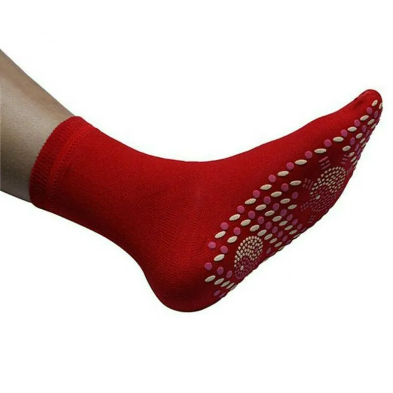 Calzini magnetici calzini calzini auto-riscaldamento terapia massaggio calda sano