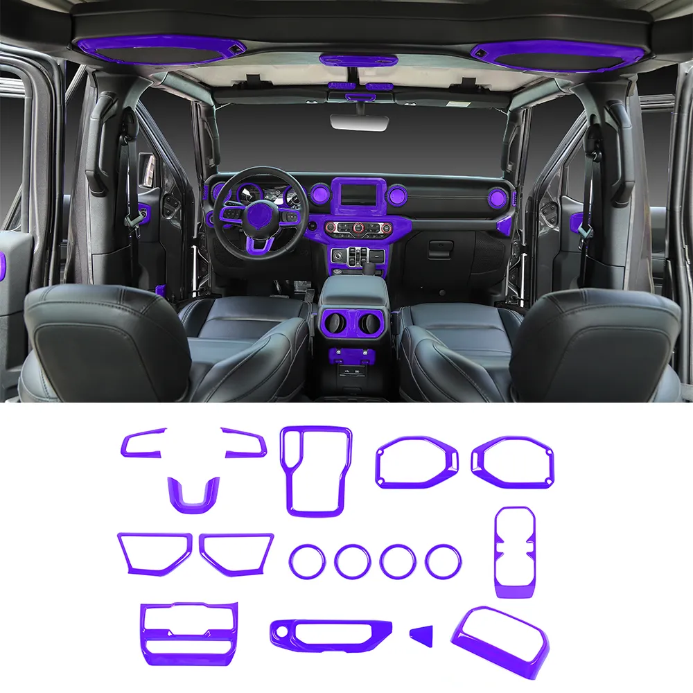 Purple jeep wrangler accessories discount