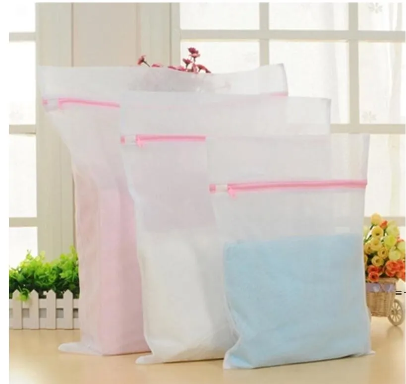 New Arrive 30*40cm Washing Machine Specialized Underwear Bag Mesh Bra Care Laundry Bags ZZB13662