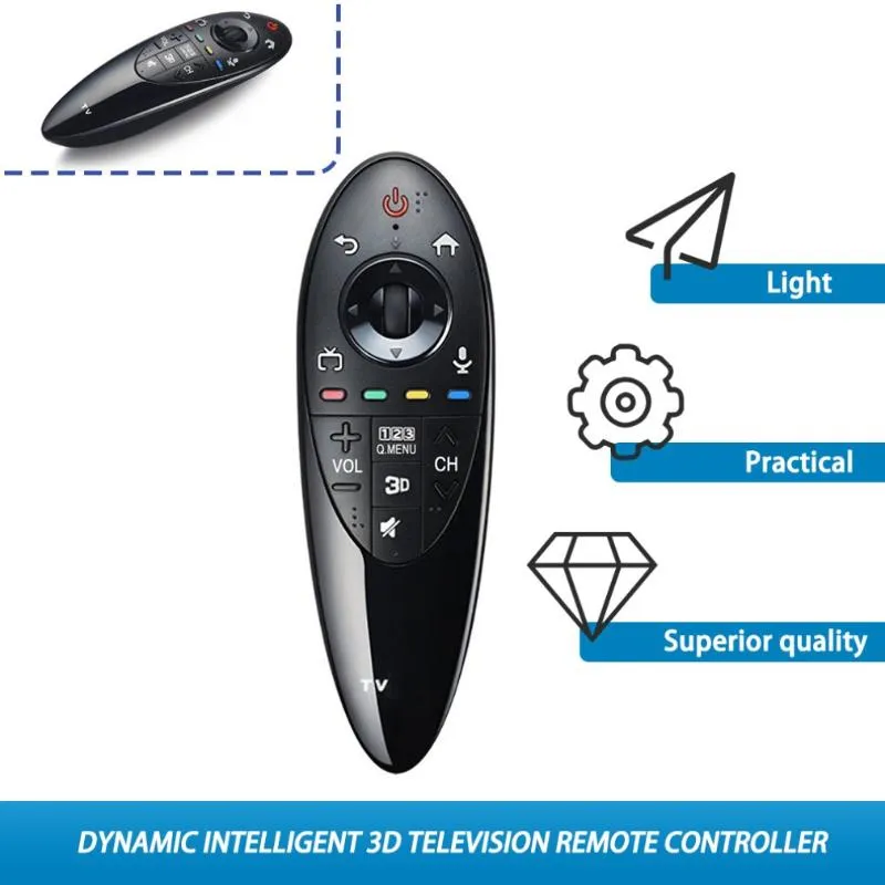 Universal LG Magic Remote Control for LG Smart TV - LG Remote Compatible  with All Models of LG Smart TV - 1 Year Warranty Included - (NO Voice  Control or Pointer Function)