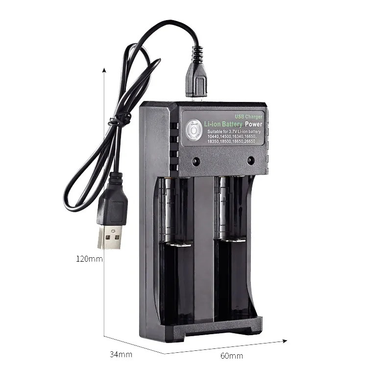 Double Chargeur De Batterie 18650 Avec Cble USB 2.0,... Du 3,72  | DHgate
