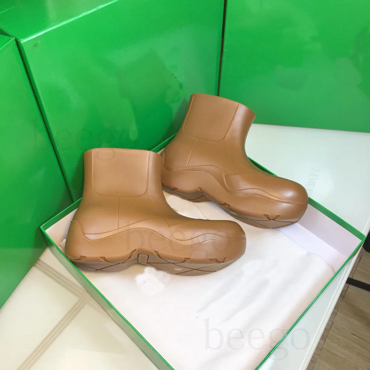 Botas de agua de goma para hombre, Botines de goma