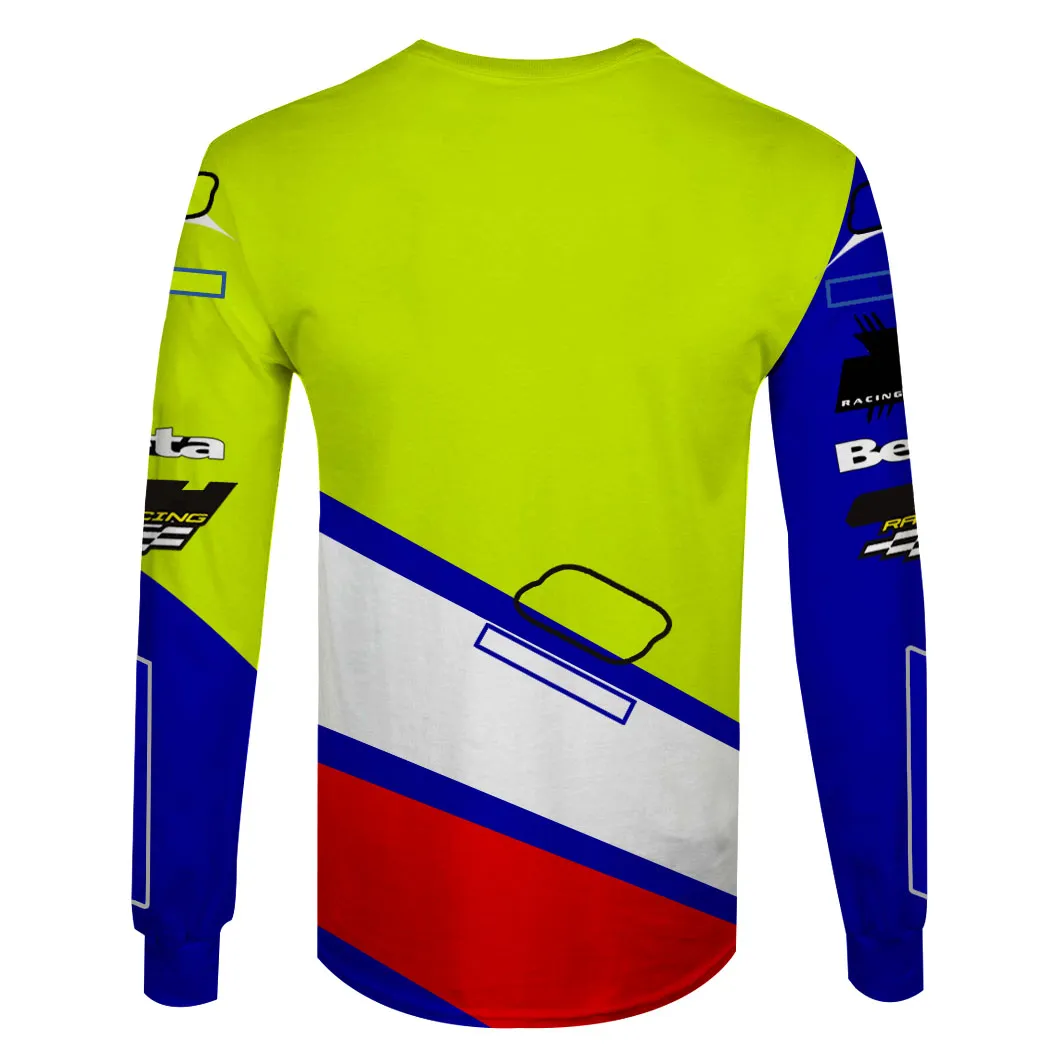 Sommarstil Downhill Bike Suit Shirt Mountain Bike Cross-Country Motorcykel Anpassad T-shirt Plus Velvet Sweater202s