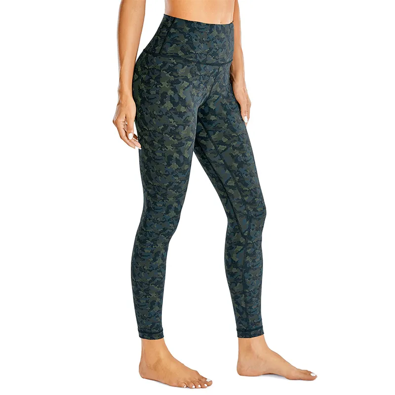 CRZ YOGA Women's Naked Feeling Workout Leggings 25 Inches - 7/8