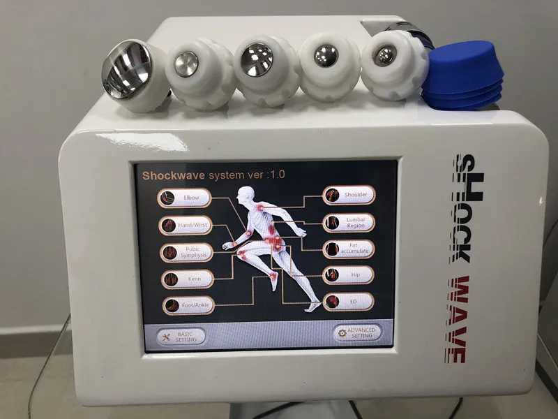 携帯用スポーツリハビリテーション機器外装の低融問衝撃セリウム承認/衝撃波理学療法