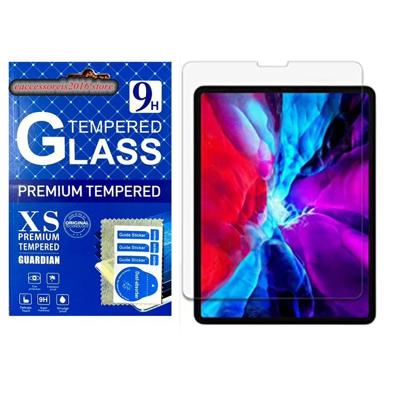 Duidelijke Tablet Schermbeschermers Glas 9H Tough voor iPad Air 3 2019 Pro 2017 10.5 Pro 9.7 2018 Pad 2 4 5 6