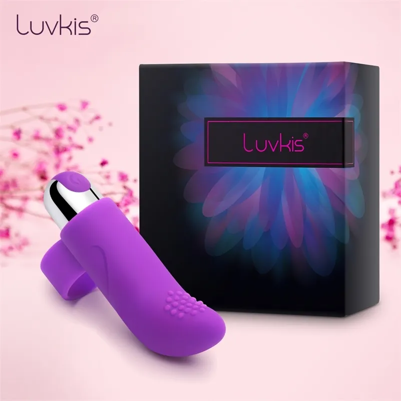 Luvkis Finger Vibrator G Spot Massager Clitoral Vibrate Sex Toy