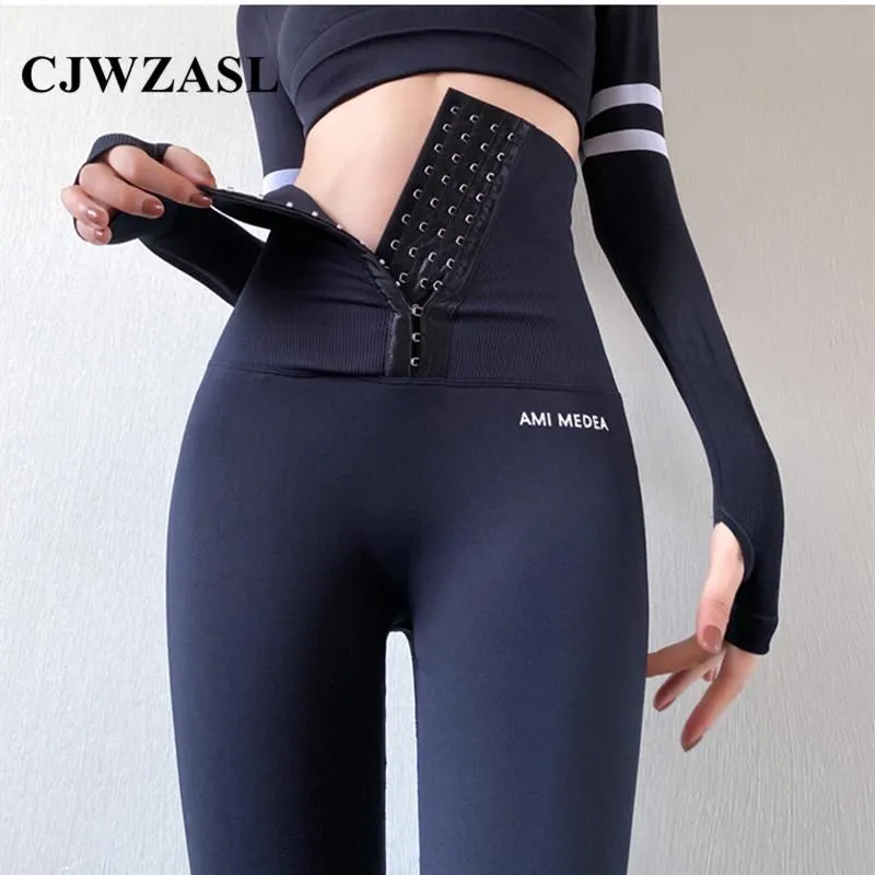 Senhoras Yoga Calças Ajustável Cinto Cintura Alta Cintura Shaper Fitness Leggings Running Fitness Training Rápido-Secagem de Levantamento