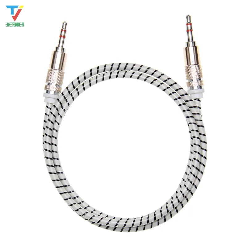 Colorful Jack 3.5mm Audio Cable candy Car AUX Cable Headphone Extension Code for Phone Car Headset Speaker