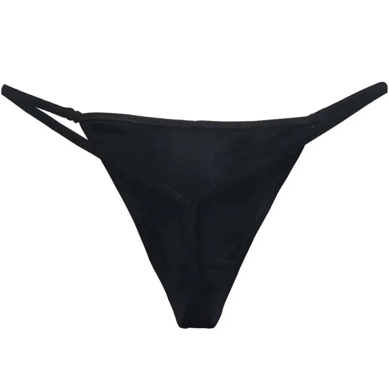 Kvinnors trosor Sexiga Thongs Kvinnor Underkläder Låg midja G-strängar Kvinnor Sömlös Tunn Strappy V-String Underkläder