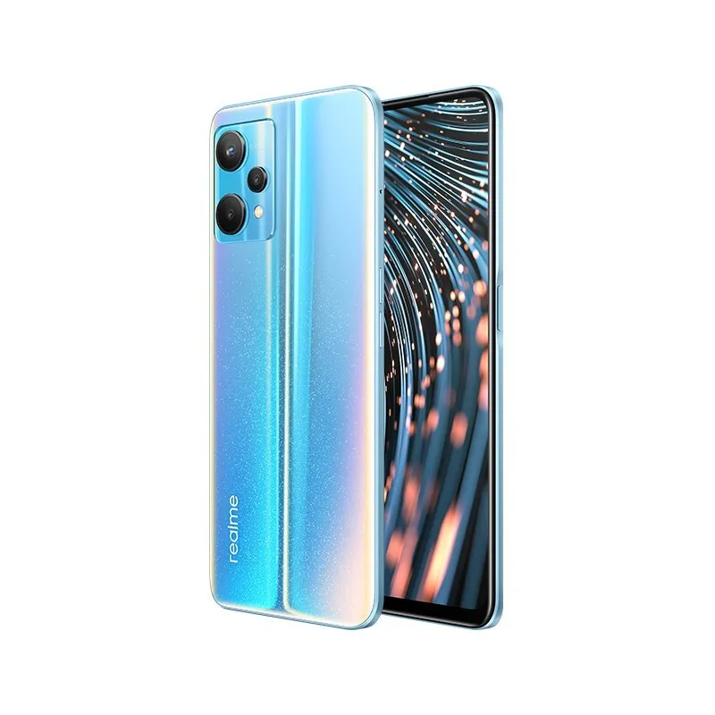 Original Oppo Realme V25 5G Mobiltelefon 12GB RAM 256GB ROM OCTA Core Snapdragon 695 Android 6.6 "120hz Fullskärm 64mp HDR 5000mAh ansikte ID Fingeravtryck Smart Cell Phone