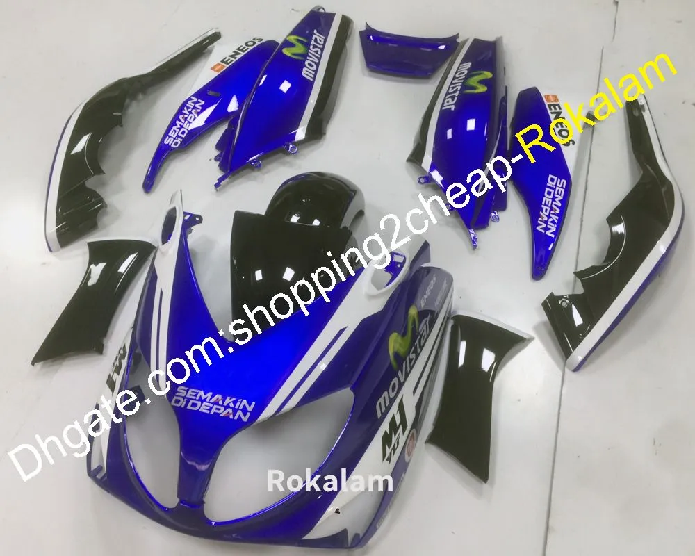 Kropps kit för Yamaha Tmax 500 2001-2007 T-Max 500 01 02 03 04 05 06 07 T-MAX500 Blue Aftermarket Sportbike Fairing