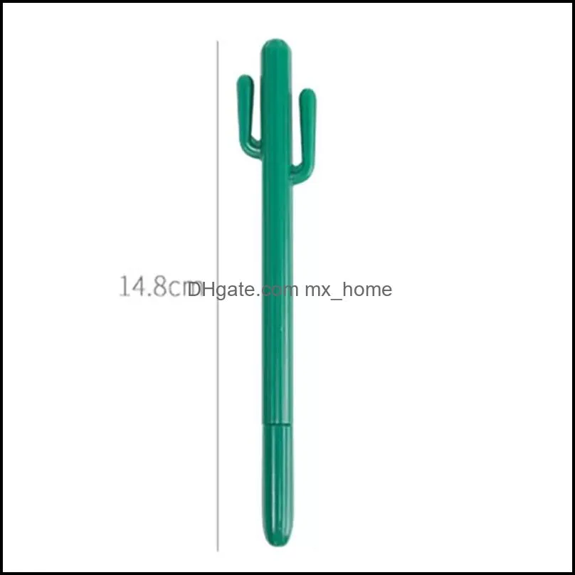 Cactus Style Pen Stationery Cartoon Cute Gel Pens Student Prize Christmas Gift