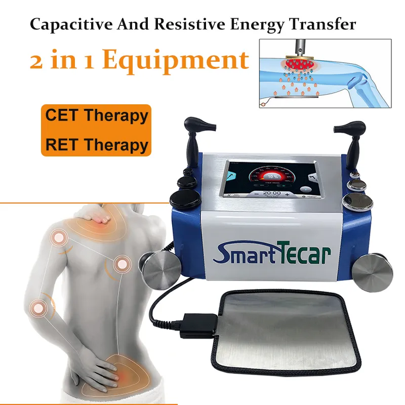 Tragbares Health Beauty RF Tecar Diathermie-Massagegerät für den ganzen Körper