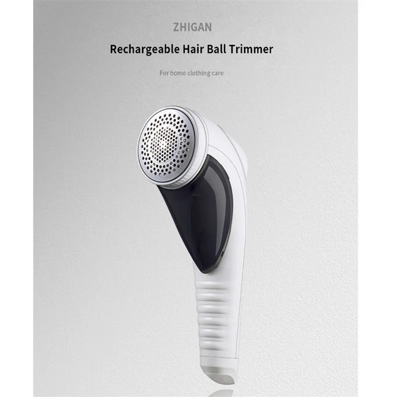 Zhigan M17 Electric Tyg Lint Remover Uppladdningsbara Gardiner Mattor Kläder Piller Machine Fabric Razor Hair Ball Trimmer Ny Y200320