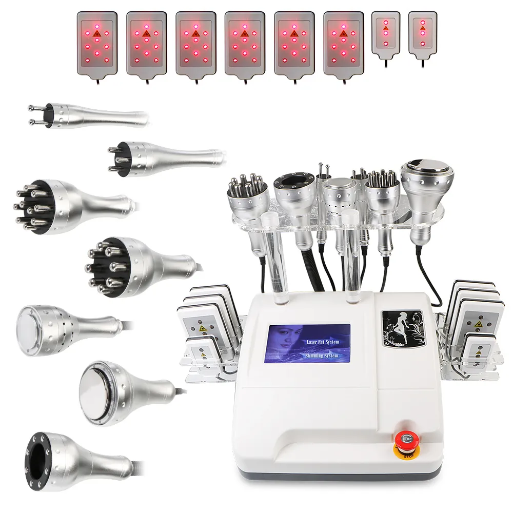 8 In 1 Ultrasonic Liposuction Cavitation Machine For Weight Loss And
