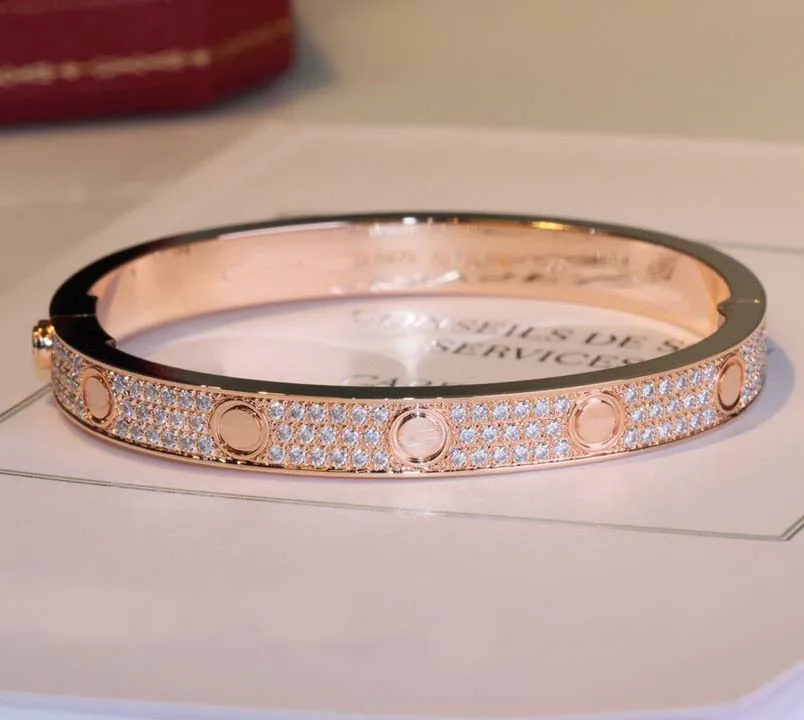 2022 V Gold Luxury Quality Charm Dangle Punk Bracelet z diamentami w trzech kolorach Plane dla kobiet Prezent biżuterii ślubnej HAV213J