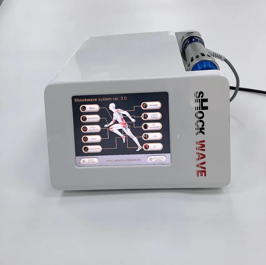 Home Gebruik ed akoestische schokgolf Therpay -machine voor erectiestoornissen ESWT Physcial Shock Wave Therapy Equipment Planter Fasiitis
