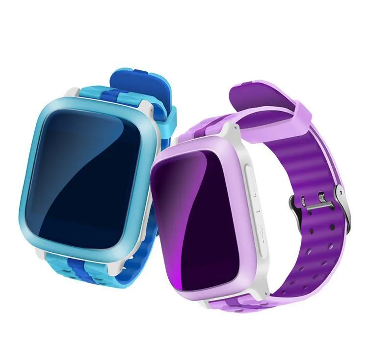 GPS montre intelligente Tracker suivi enfants SmartWatch étanche carte Sim pour enfants cadeau SOS montres d'urgence Remot