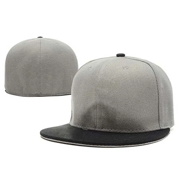 Mode A Cap Hommes Chapeau Équipé Bord Plat Brodé Lettre Chapeaux De Sport Fans De L'équipe Top Qualité Casquettes De Baseball AB Chapeu Fermé Complet