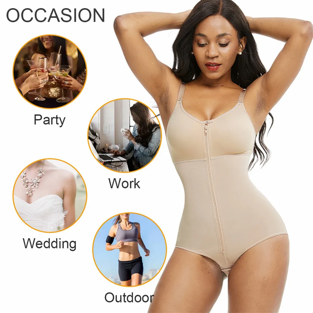 Feelingirl Womens Waist Trainer Body Shaper Slimming Bodysuit For Postpartum Recovery And Modeling With Strap Postpartum Corset 201222 From Dou01 19.2 DHgate.Com