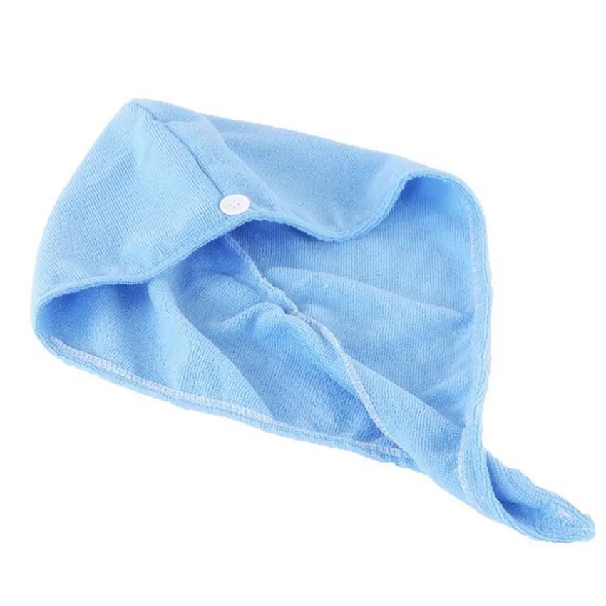 Droog Haarhanddoek Microfiber Droog Haar Caps Zachte Comfortabele Lady Bath Caps Individueel Wikkelen Sneldraad Cap Cyz2932 100 stks