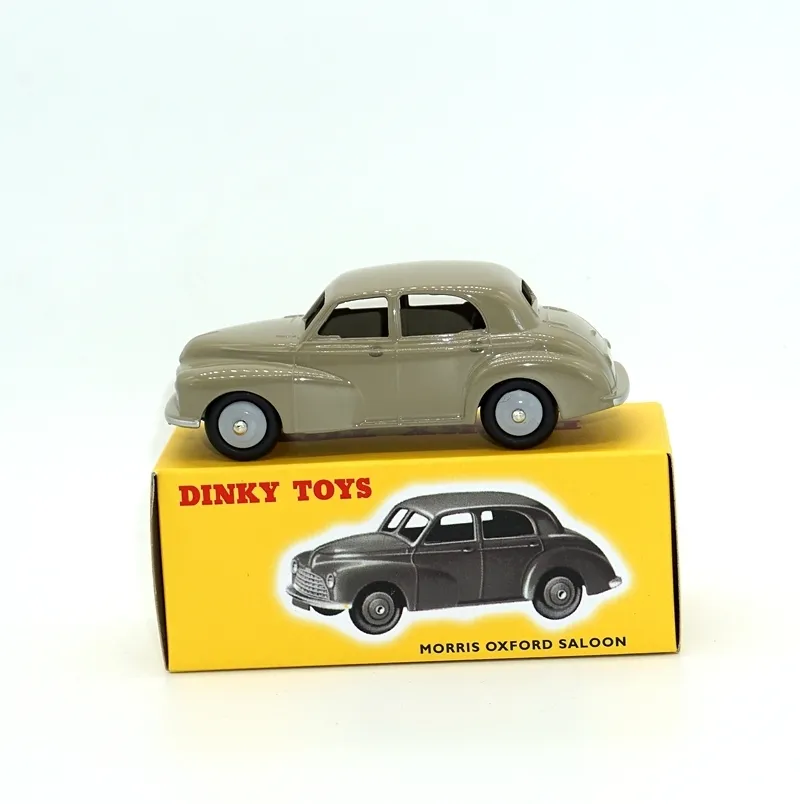 1:43 Dinky Toys Atlas 159 موريس أكسفورد صالون دييكاست سيارة نموذج مجموعة LJ201105