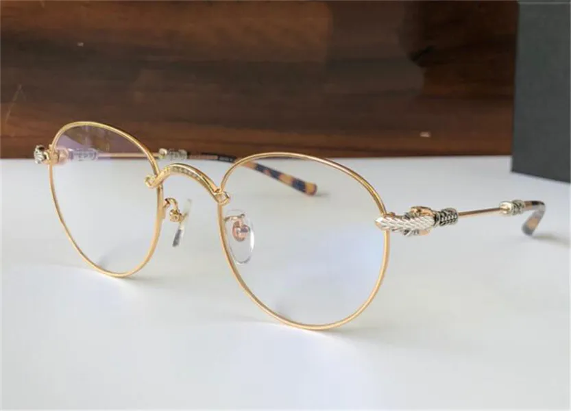 Novo design de moda óculos ópticos BUBBA armação redonda clássica estilo simples e versátil óculos transparentes retrô de alta qualidade