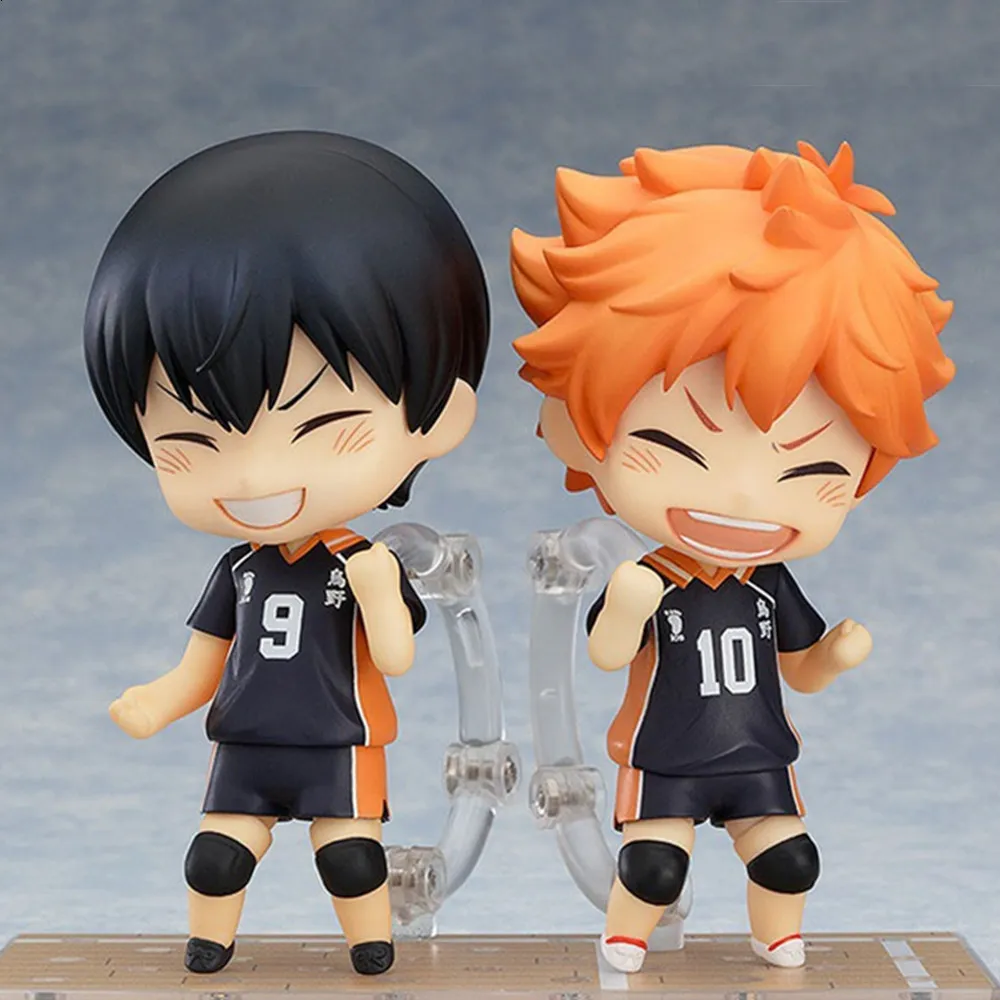 Haikyu Anime Figures Hinata Shoyo #461 Kageyama Tobio #489 Action Figures Cute Toys Collector Brinquedos Sport Doll Figurine Toy