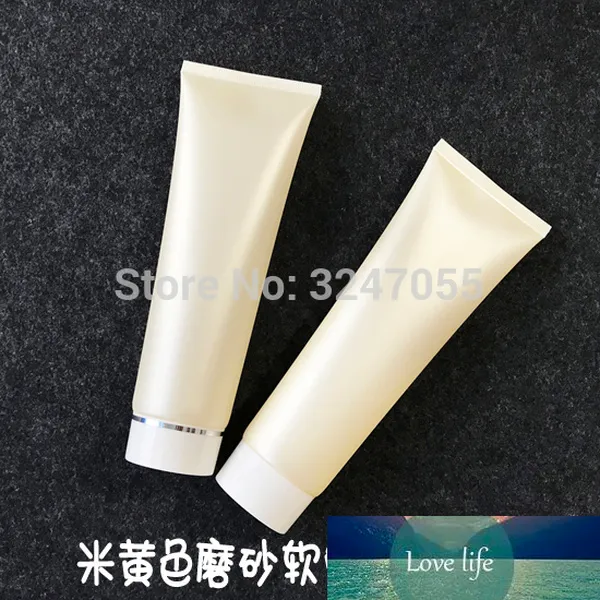 200ML 10/30/50pcs vide en plastique Beige Portable shampooing/lavage corporel Tube souple rechargeable, presser nettoyant pour le visage/crème Tube souple