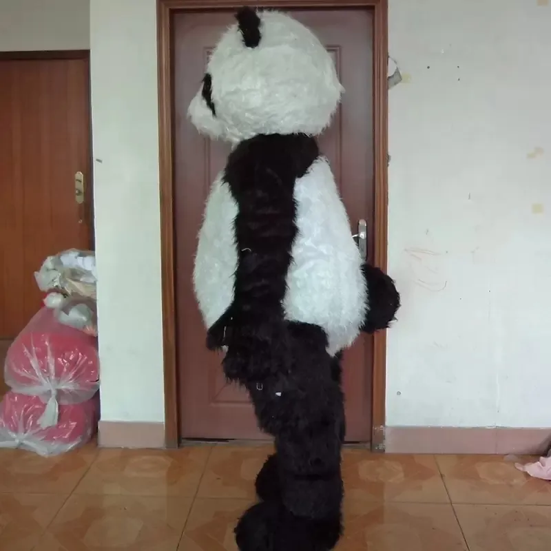 2022 Performance Panda Teddy Bear Mascot Trajes Halloween Festa Dos Desenhos Animados Personagem de Desenhos Animados Carnaval Xmas Páscoa Publicidade Anunciando Festa de Aniversário Roupa
