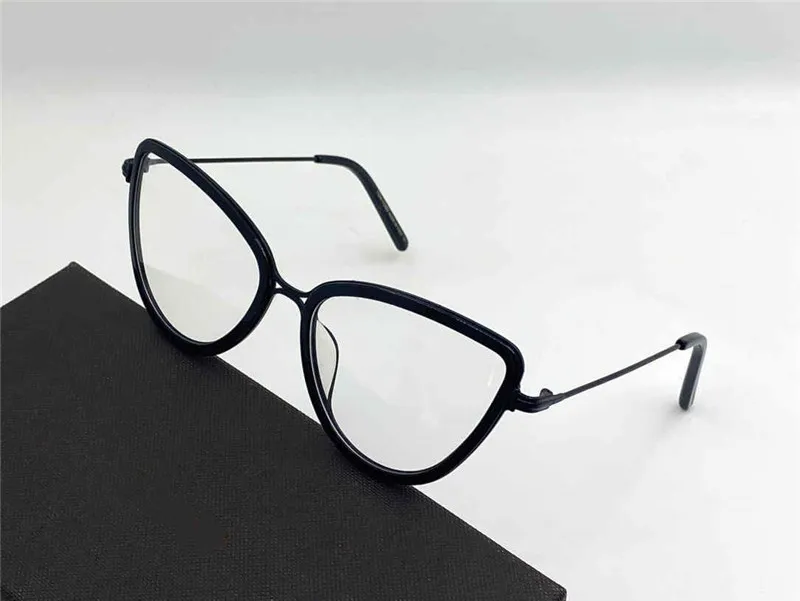 luxury- 0814 New female men glasses electroplating retro cat glasses frame glasses men simple popular style top quality advanced packaging