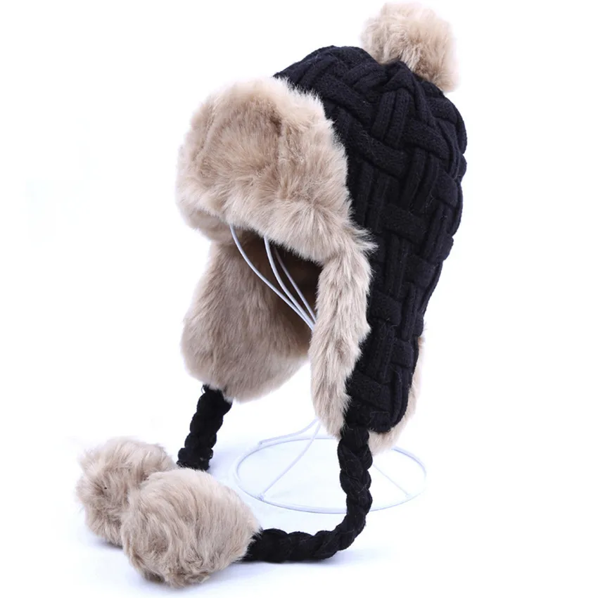 Faux Fur Winter Trapper Hat For Women Warm Russian... From  display picture 1