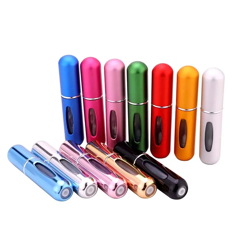 5ML Mini-Portable Travel At The Bottom Can Be Filled With Perfume Atomization Spray Air Pump Bottle Party Gift