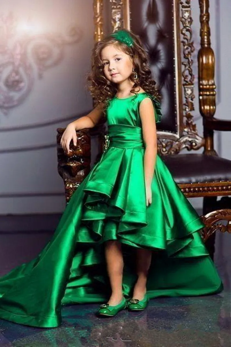 Satin dress kids top