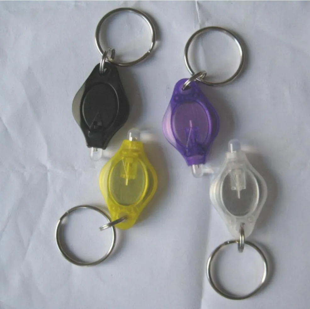 Mini Torch Chalchain Light Keyring UV Light Светодиодные лампочки Micro Light Клавиатура фонарик GFFG2