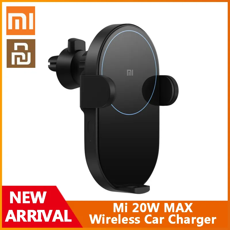 Xiaomi Youpin MI 20W Carregador de carro sem fio com sensor infravermelho inteligente suporte de telefone de carro de carregamento rápido