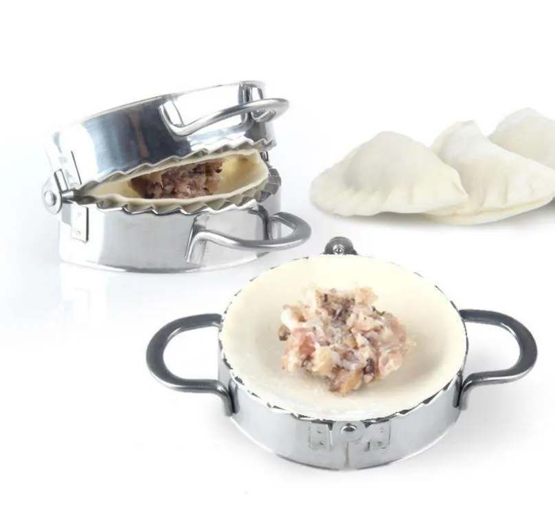 Nowe Ekologiczne Narzędzia Pastry Ze Stali Nierdzewnej Dumpling Maker Wrapper Ciasto Cutter Pie Ravioli Dumpling Mold Kuchnia Akcesoria SN2132