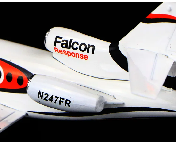 1:200 Falcon Response Simulation Alloy Aircraft Model... From Jiao08 ...