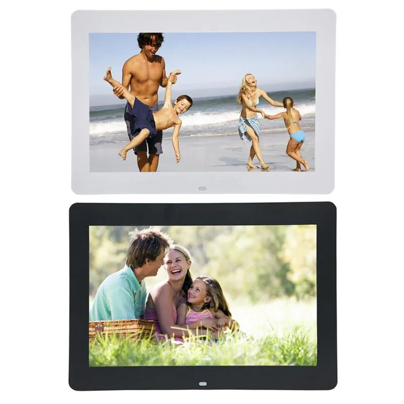 Marco de fotos digital de 13 pulgadas, álbum de fotos electrónico HD de  1280 x 800 con pantalla LCD TFT, marco digital inteligente multifunción