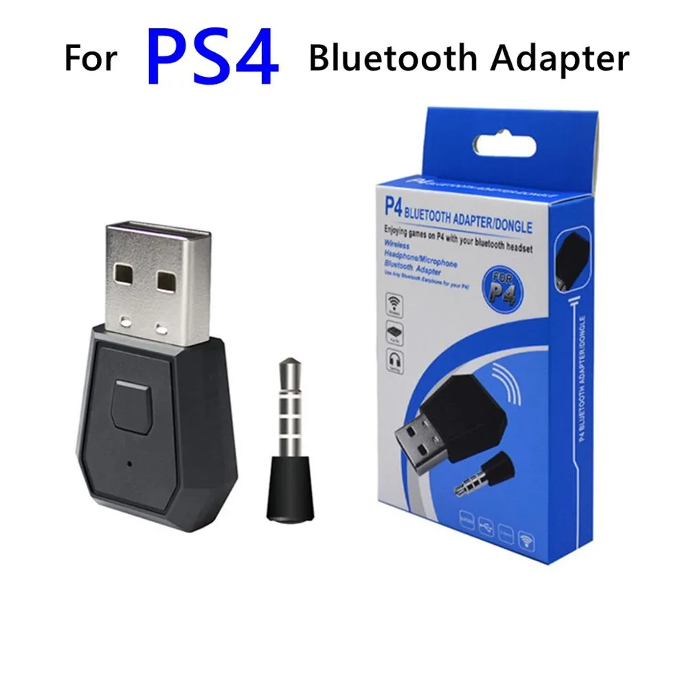 Für PS4 Bluetooth Adapter Anzug für PS4 Controller Adaptador Unterstützung Bluetooth Kopfhörer Für PS4 Gamer Wireless Headset Geschenk