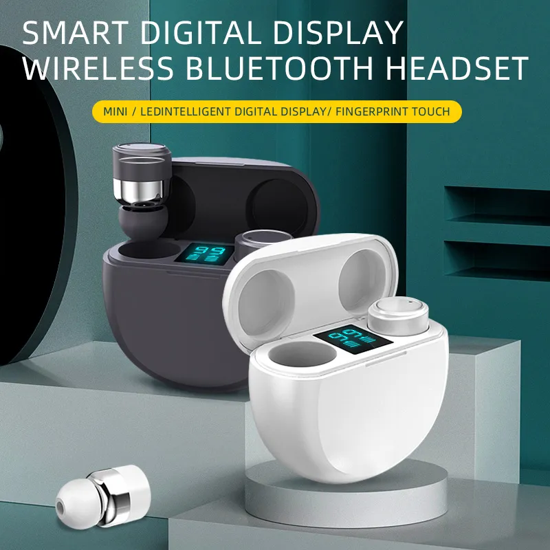2020 Hoge kwaliteit T18 TWS Draadloze Oortelefoon Oordopjes Auto Pairing Sport Mini Waterdichte T18 Bluetooie Headphone Oortelefoon met retail Packai